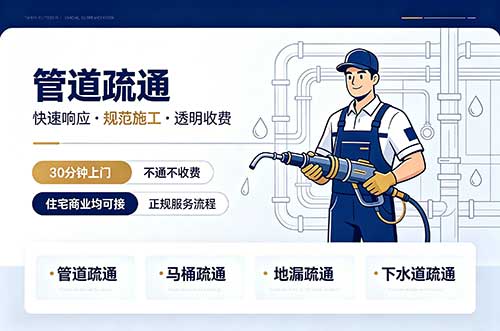 枣庄管道疏通