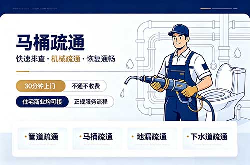 枣庄马桶疏通