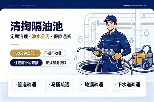 枣庄清掏隔油池
